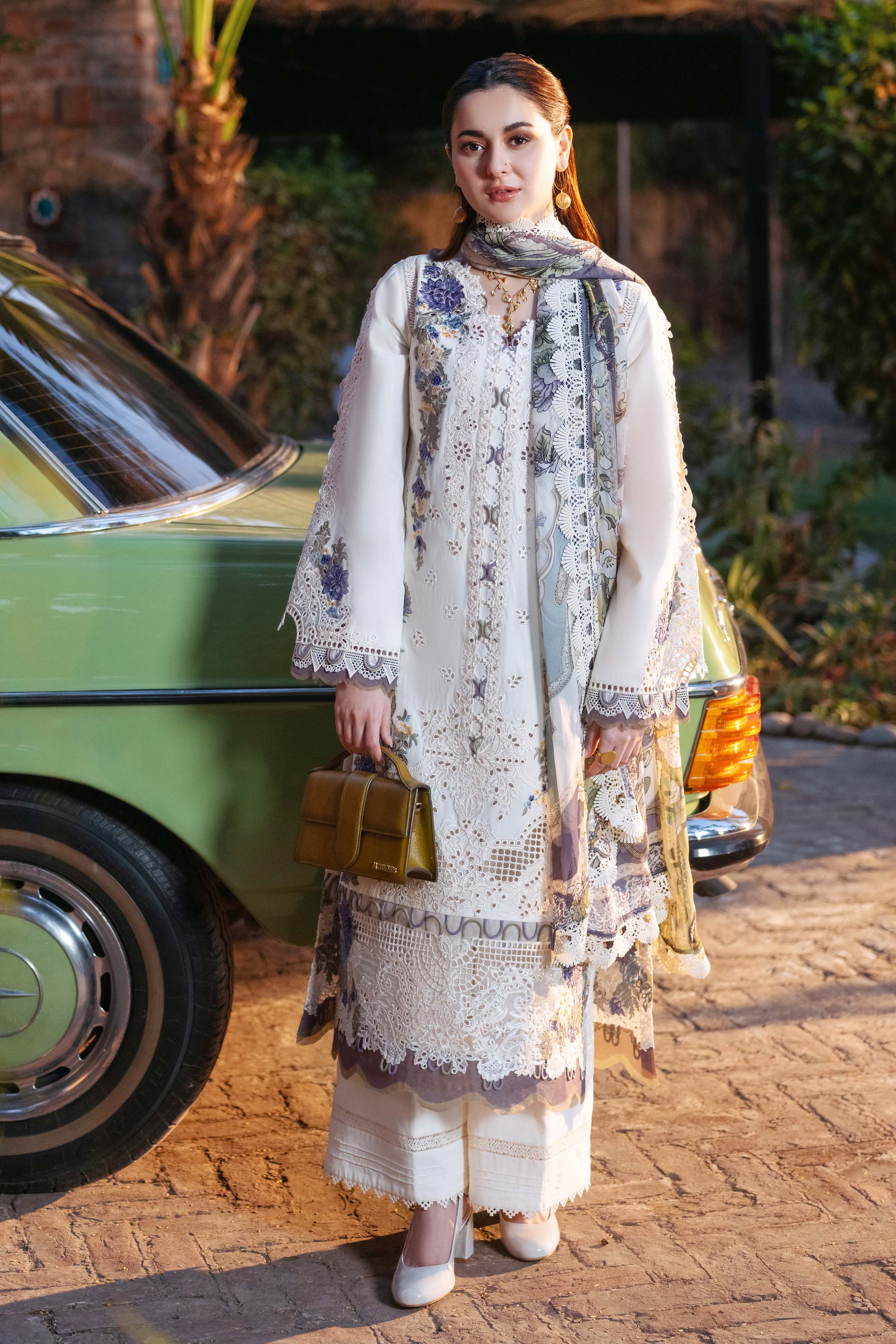 Premium Embroidered 3 Piece Lawn Suit | Unstitched Women Suits Pakistan