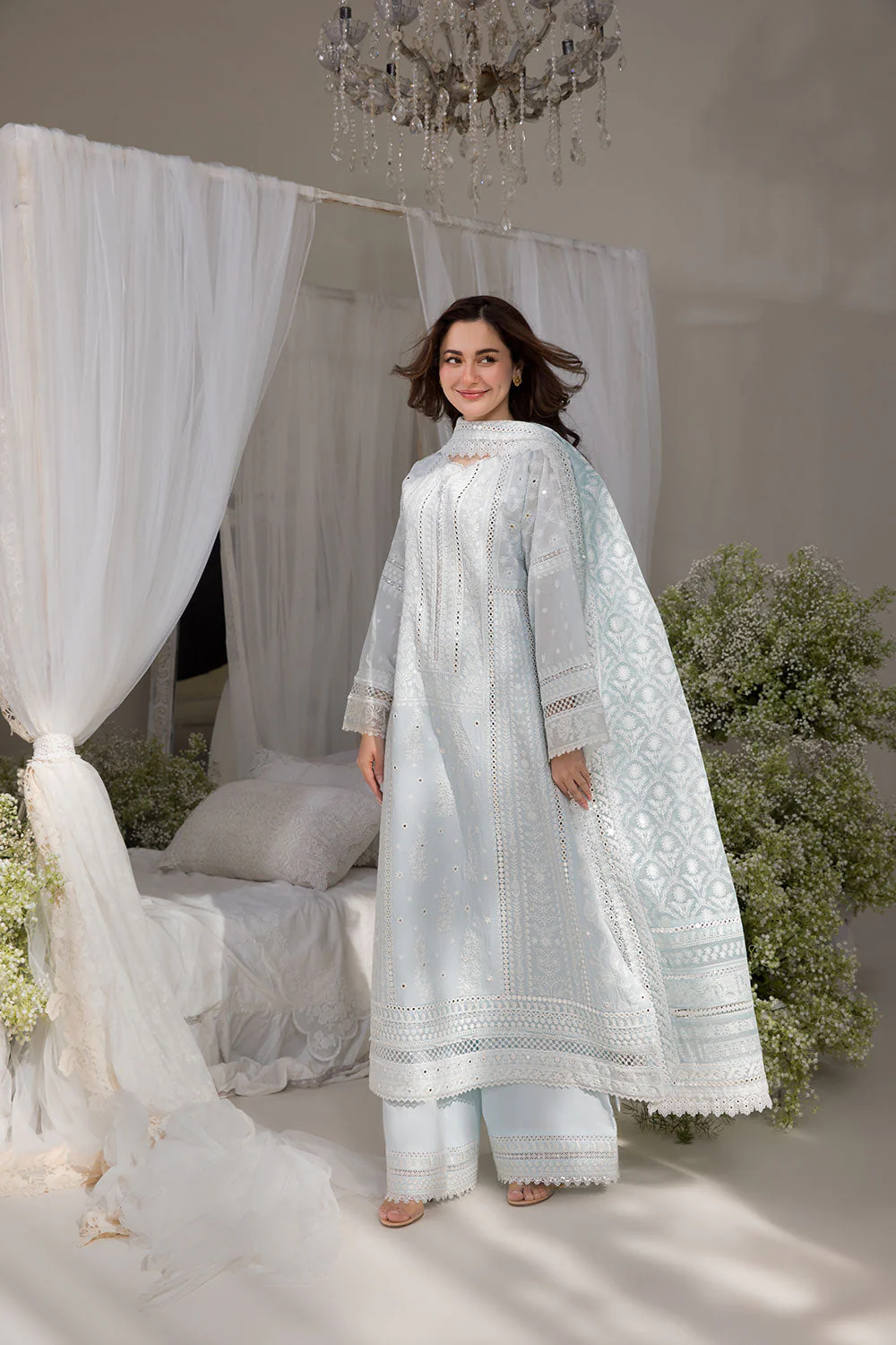 Premium Embroidered 3 Piece Lawn Suit | Unstitched Lawn Suits Pakistan