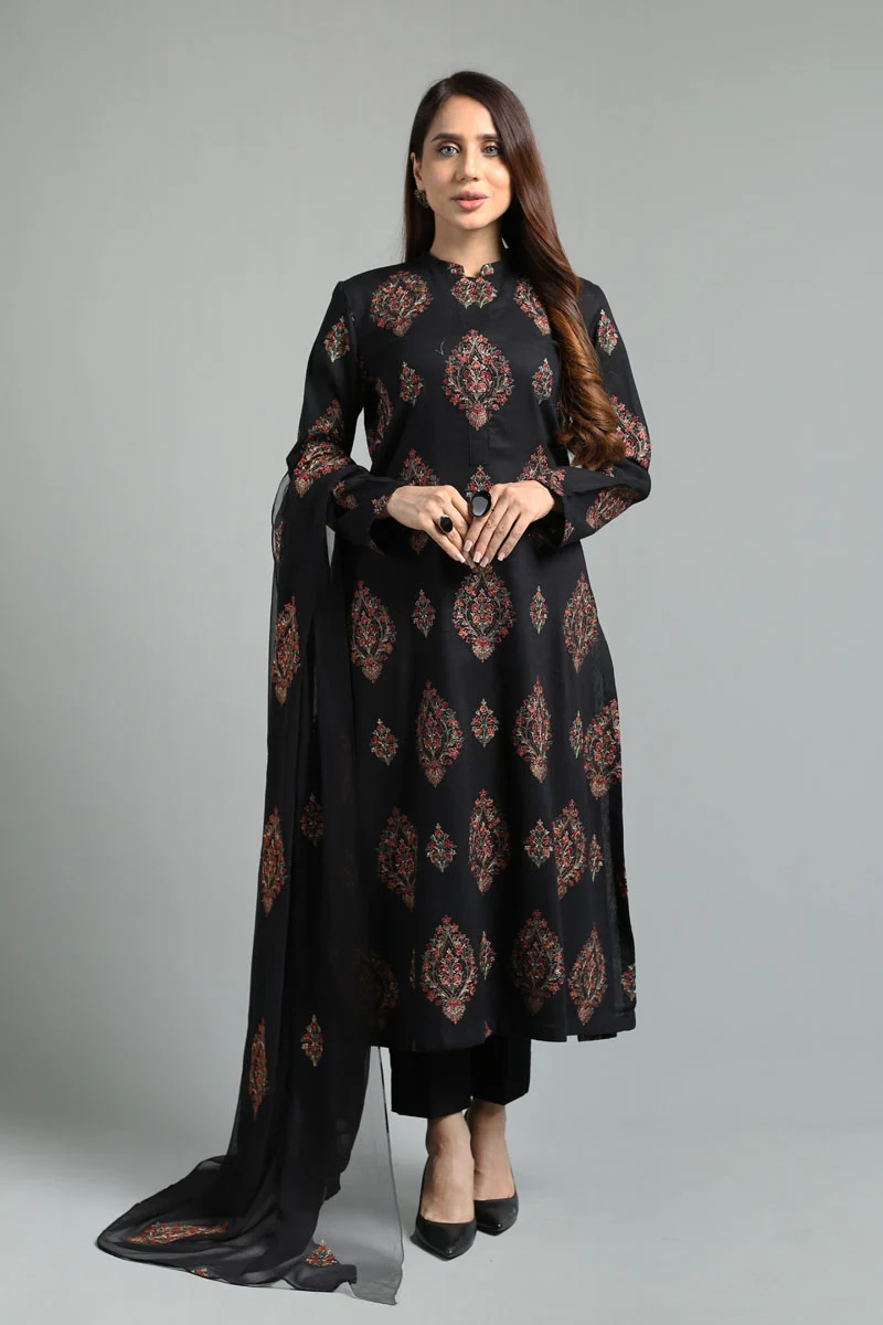 Premium Embroidered 3 Piece Lawn Suit | Unstitched Lawn Suits Pakistan